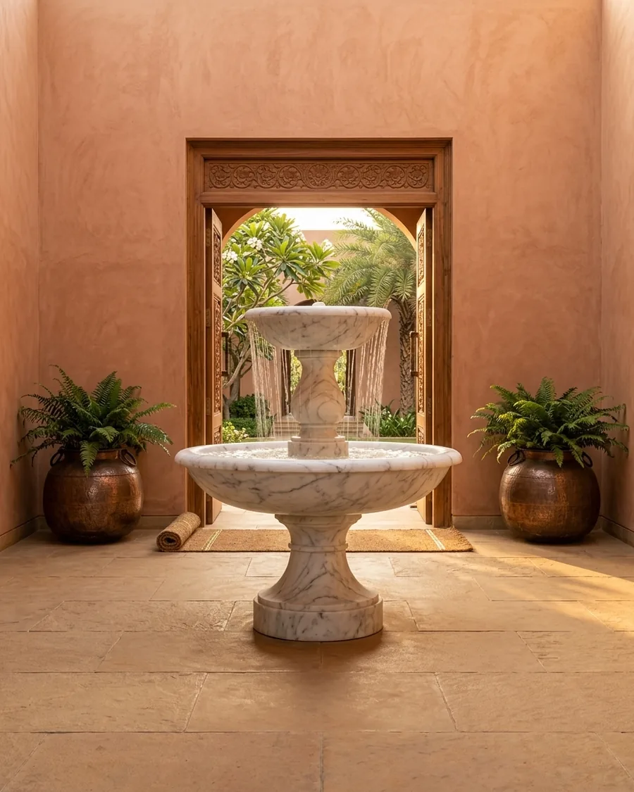 Dhara in a home setting