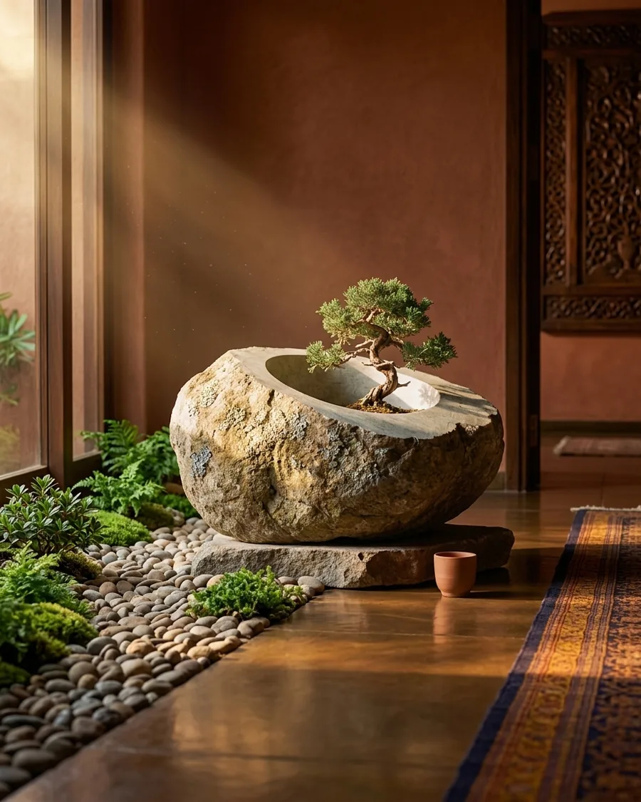 Parvat in a home setting
