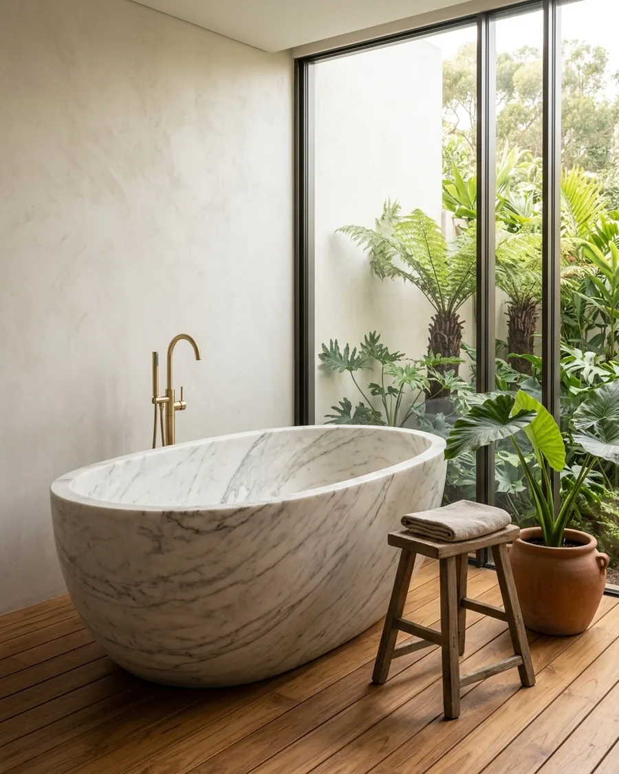 Sarovar in a living space
