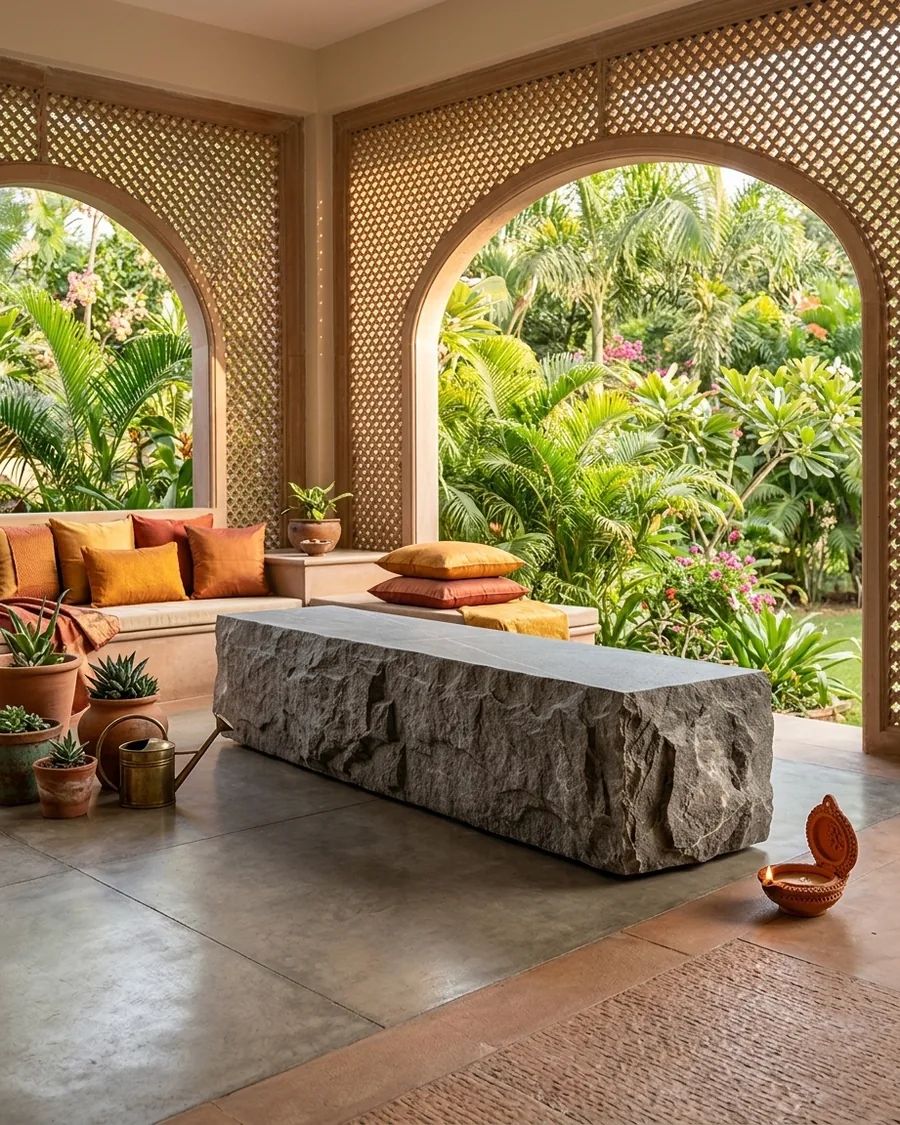Shaila in a home setting