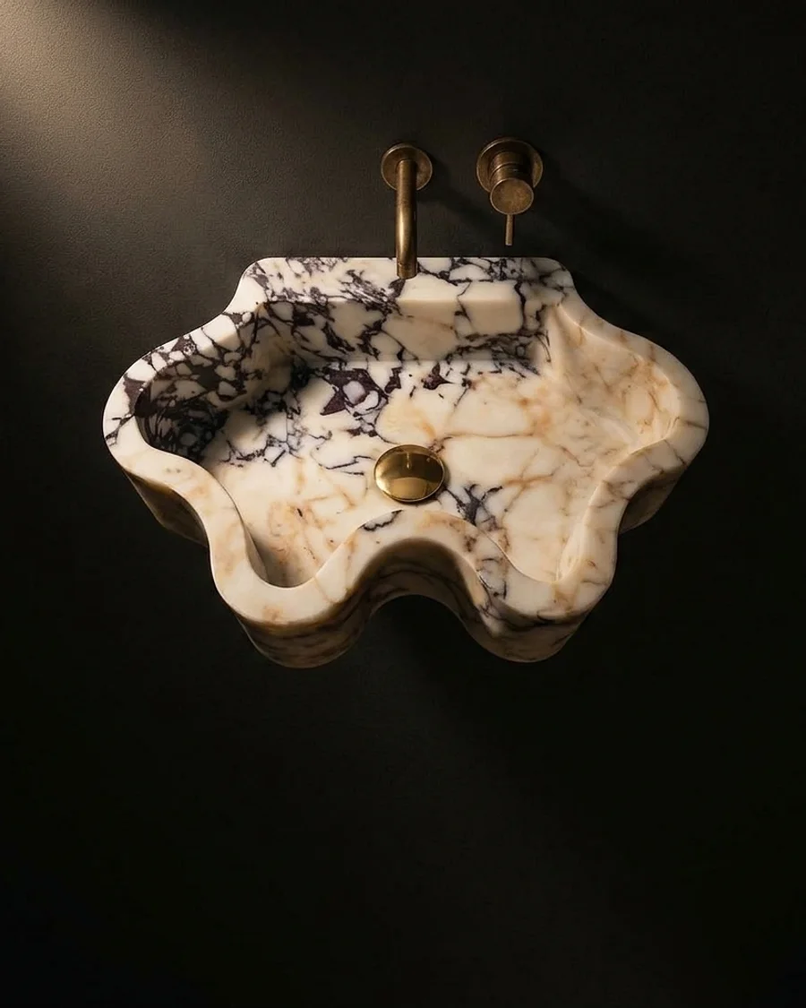 Hillola in Indian Viola marble