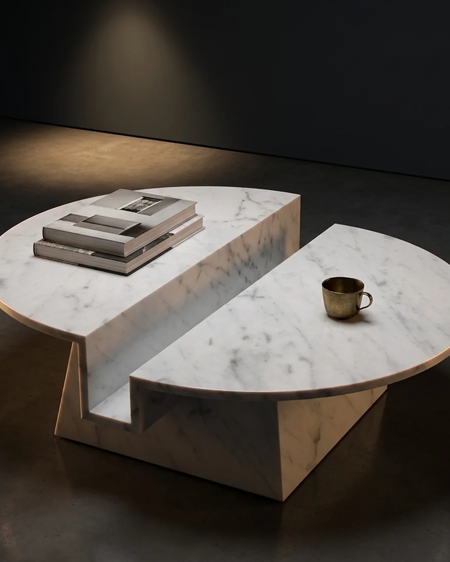Khanda — White marble