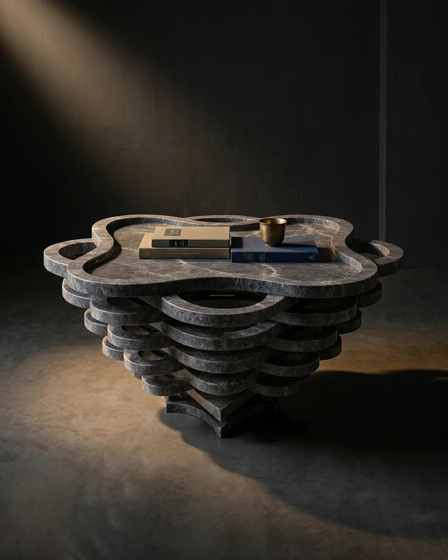 Parvata — Grey marble