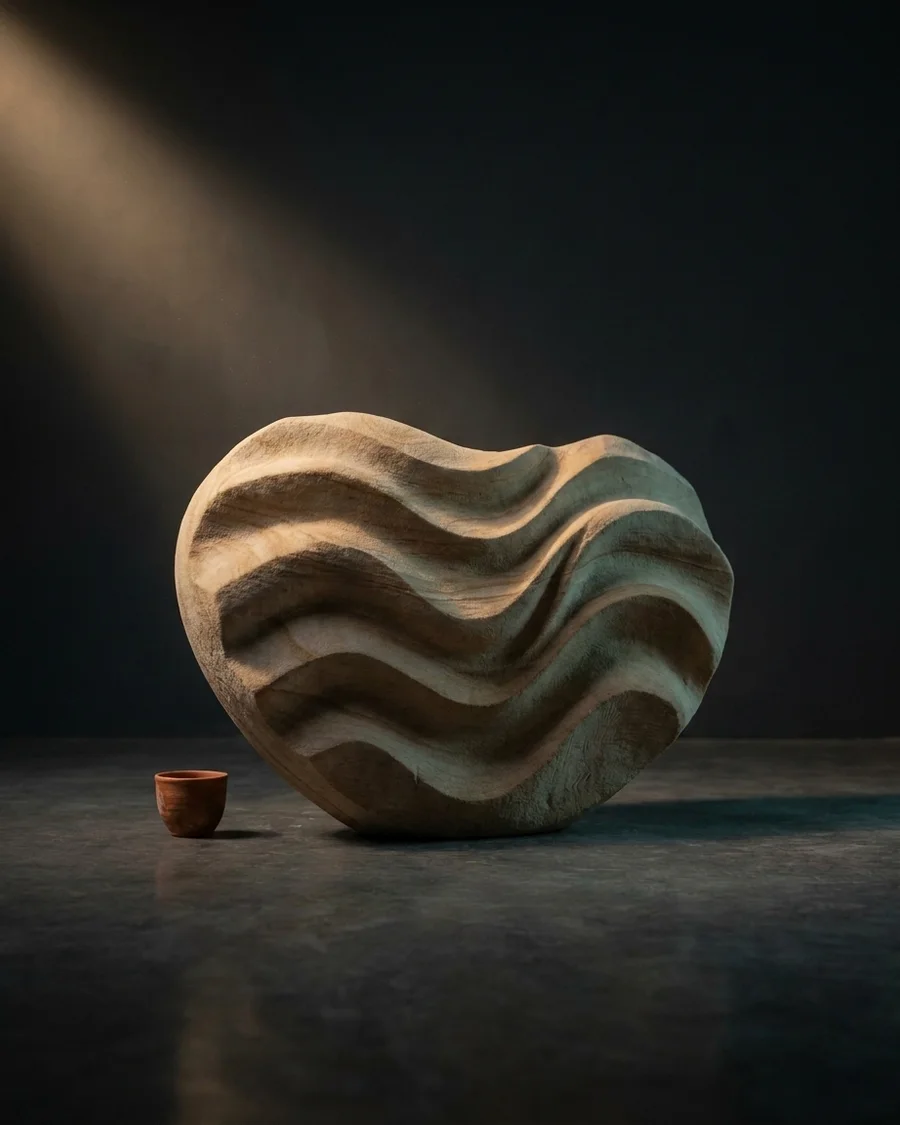 Prana in Dholpur Beige Sandstone — seen from another angle