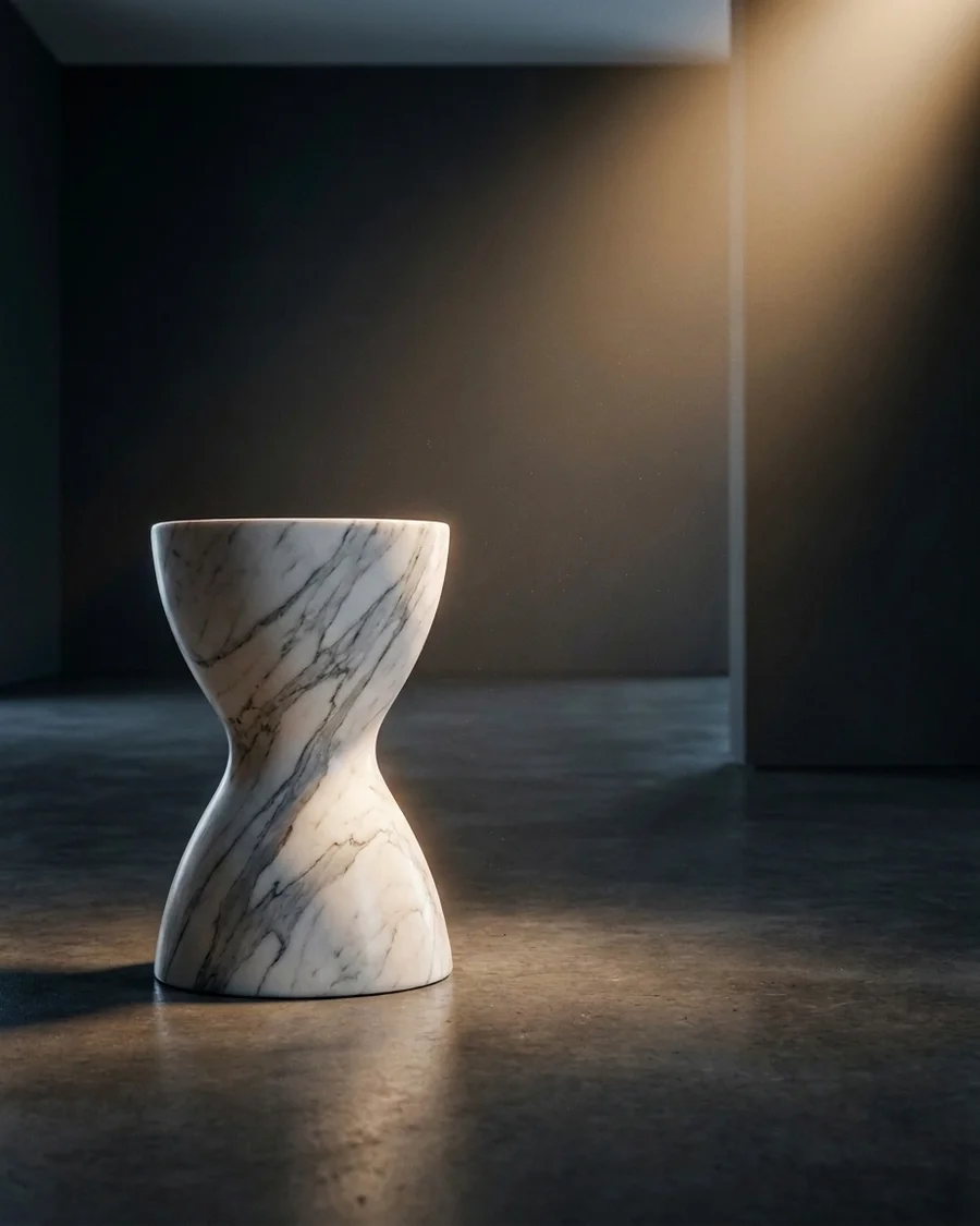 Sthala in Indian Statuario Marble — seen from another angle