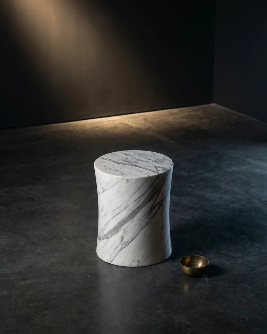 Indu in Indian Statuario Marble — seen from another angle