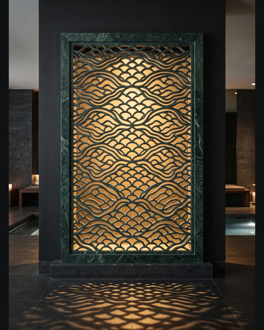 Varsha — Udaipur Green Marble