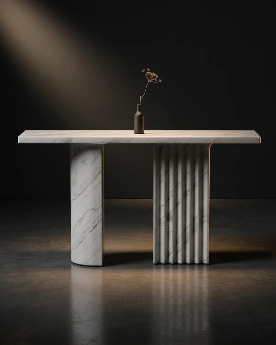 Venu in White marble