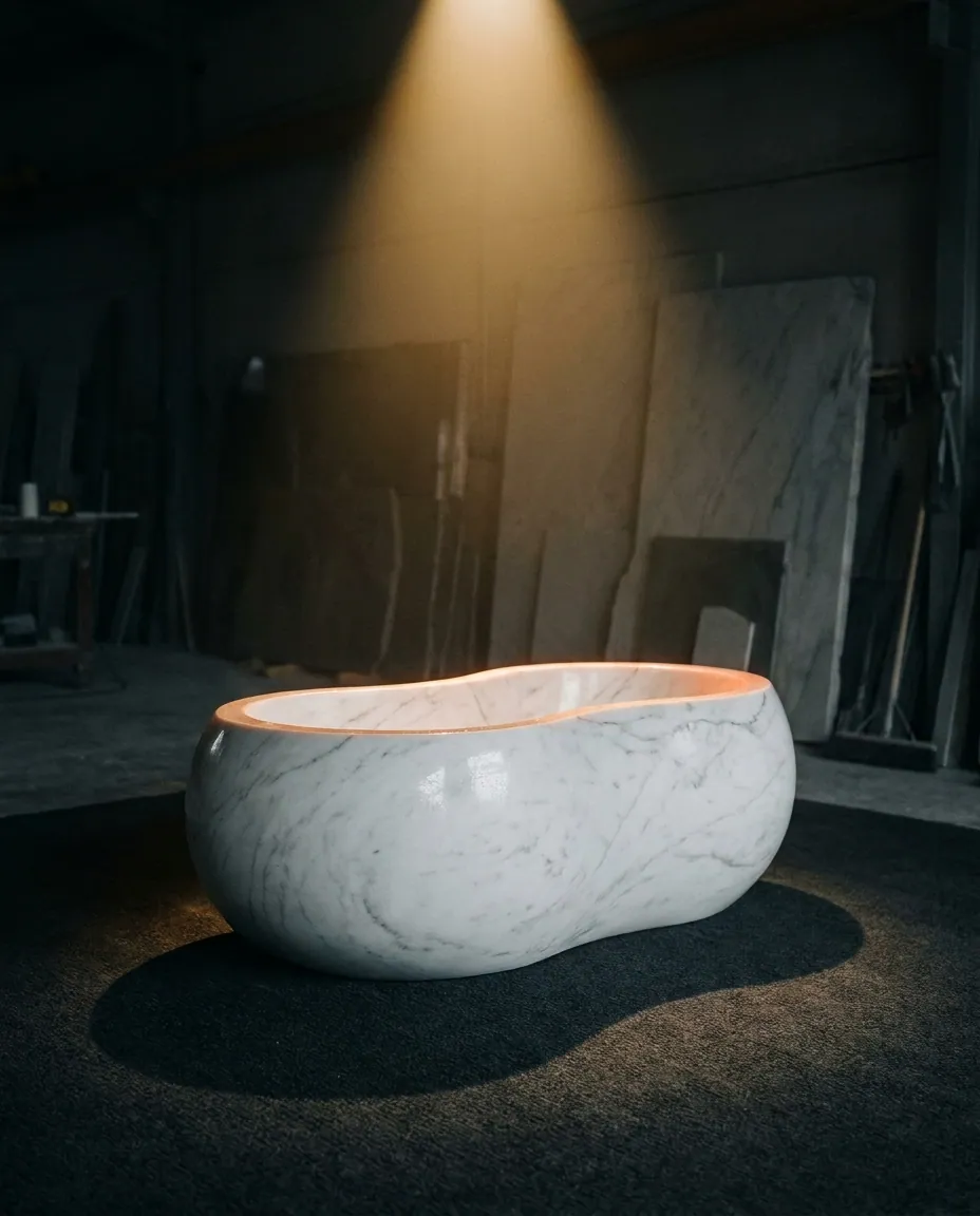 Ghati — Indian Statuario Marble · 180 cm